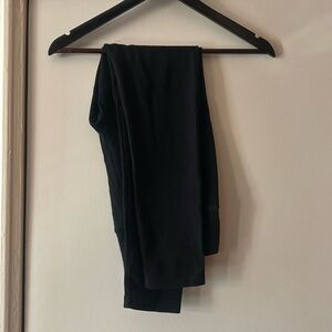 Knit heavyweight black leggingsgs